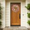 22-Inch Spring & Summer Artificial Flower Wreath for Front Door – Colorful Tulips, Lavender & Greenery on Durable Base for Indoor & Covered Outdoor Farmhouse Décor